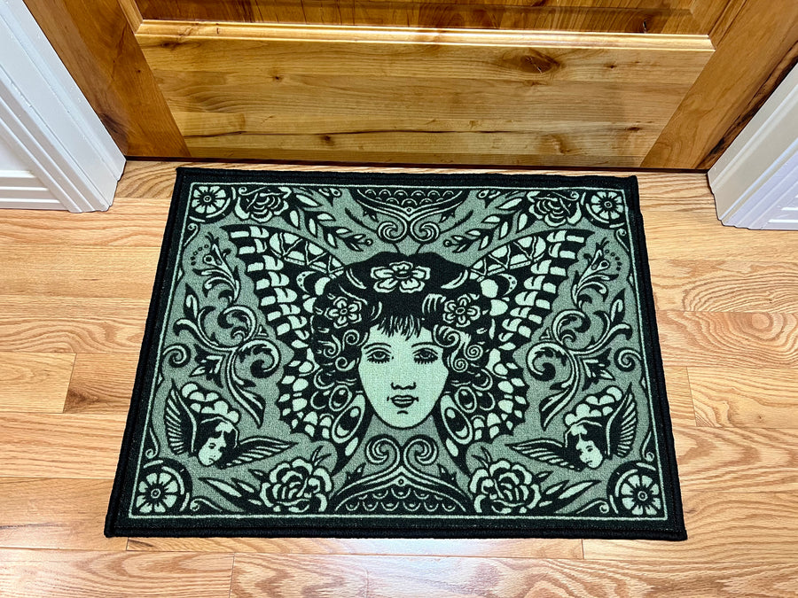 Girl Head Mat