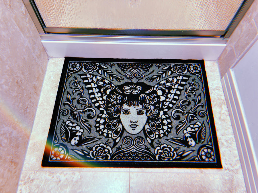 Girl Head Mat