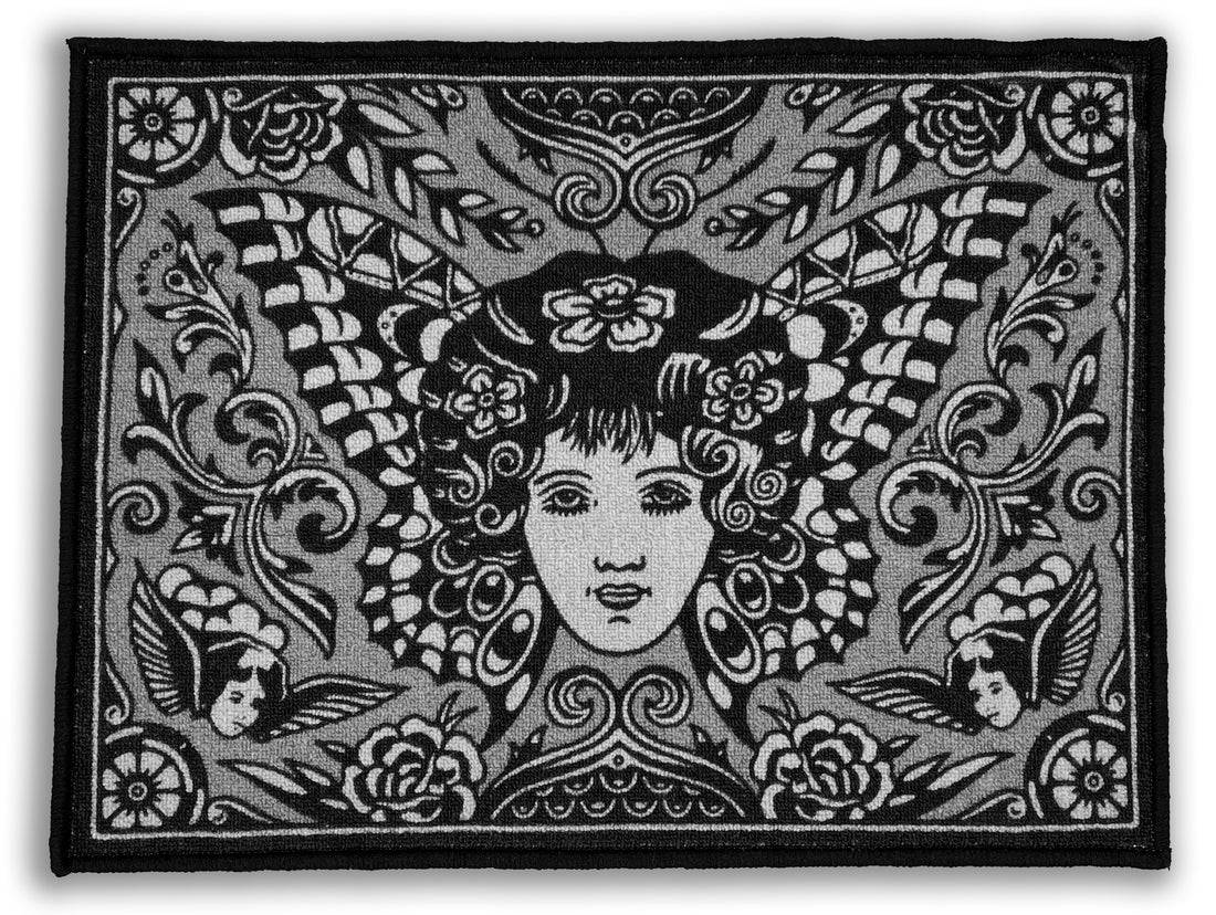 Girl Head Mat