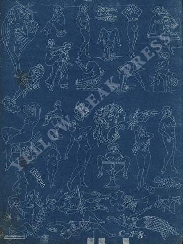 Percy Waters Blueprint Poster - Print #7