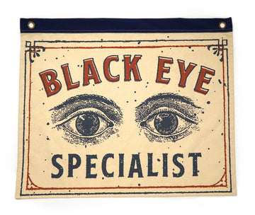 Black Eye Specialist Hemp Banner