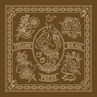 Yellow Beak Press Brown Bandana