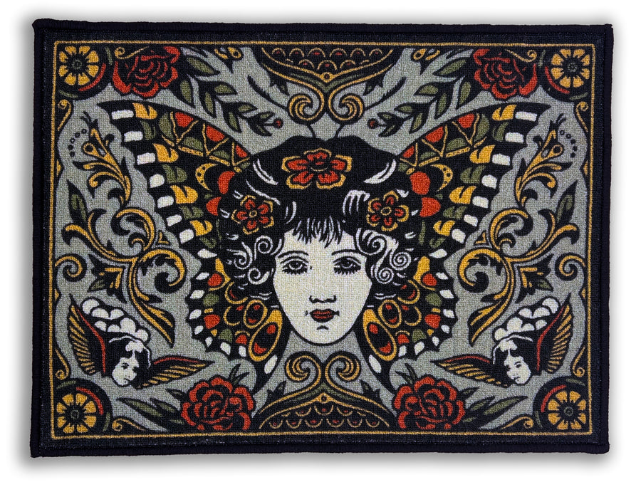Girl Head Mat