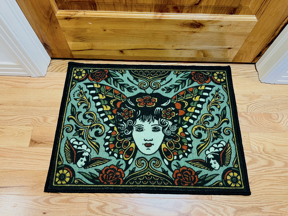 Girl Head Mat