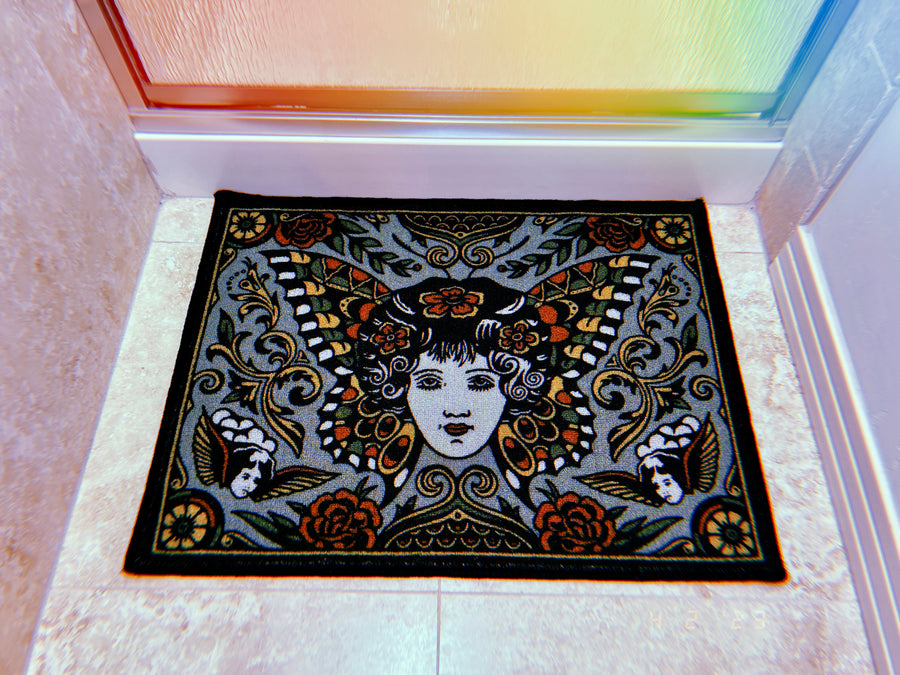 Girl Head Mat