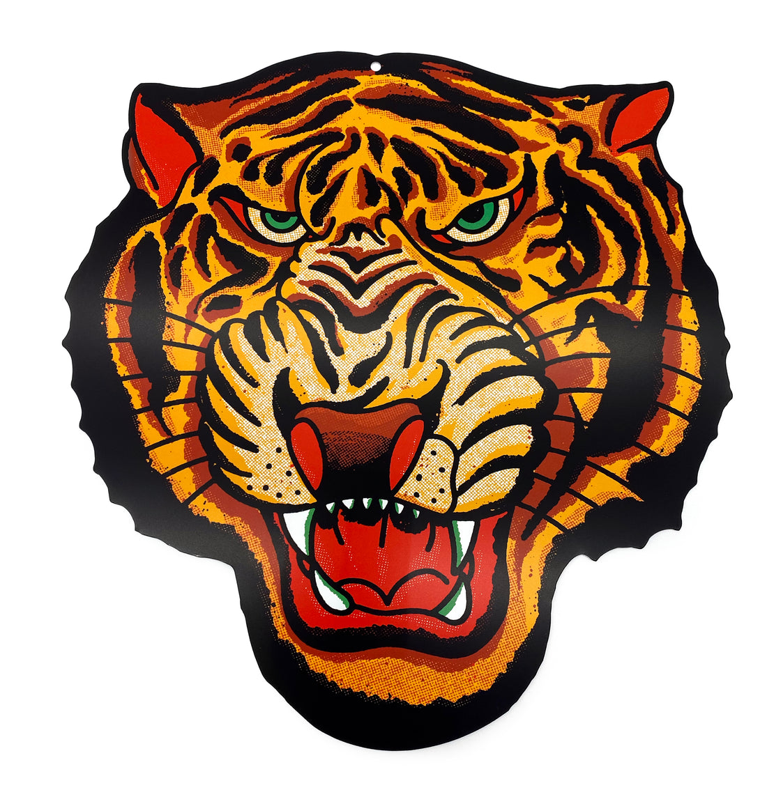 Tiger Head Cut Out Sign