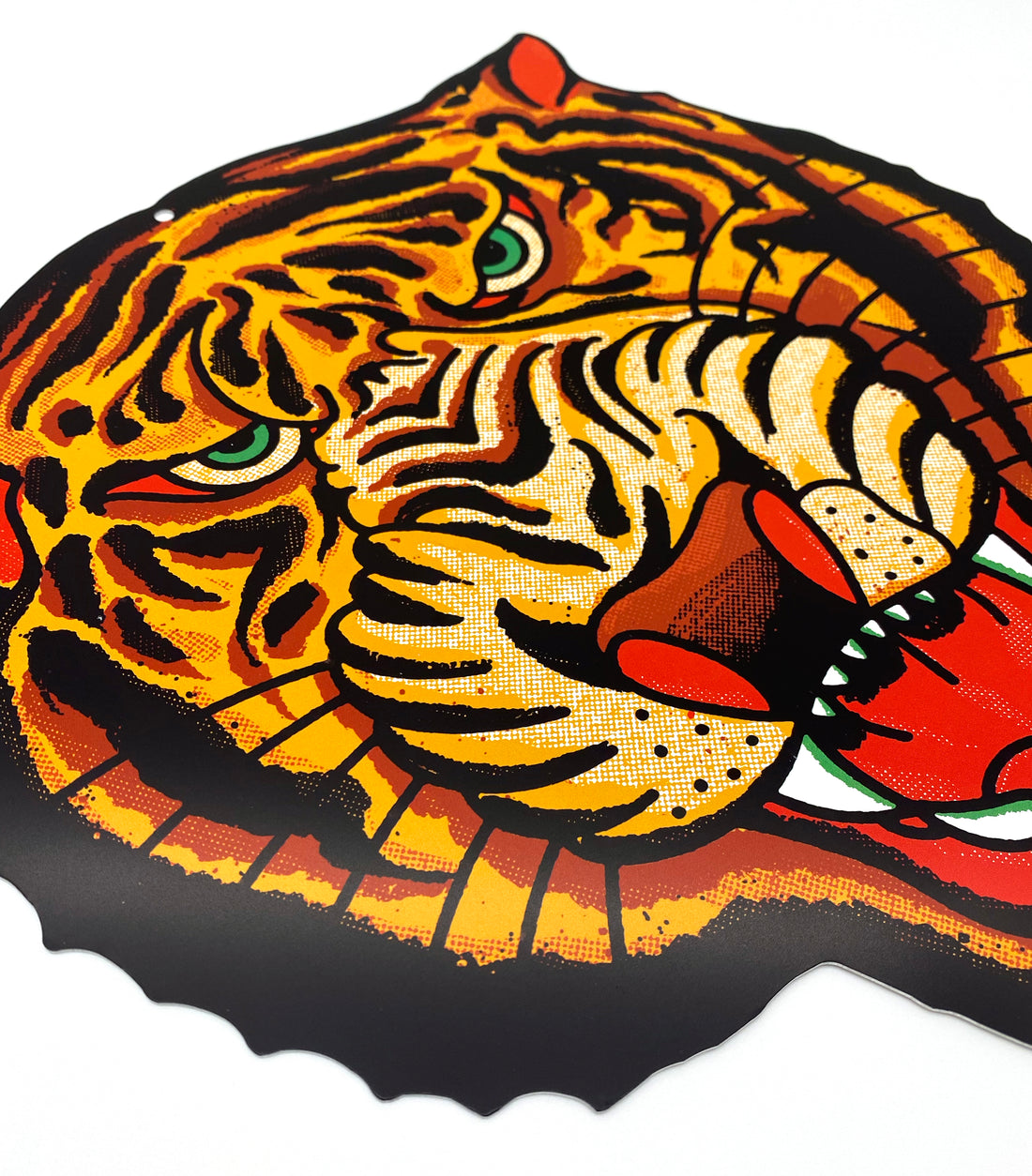 Tiger Head Cut Out Sign