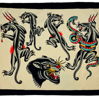 Owen Jensen Panther Tapestry