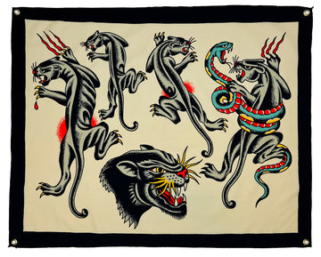 Owen Jensen Panther Tapestry