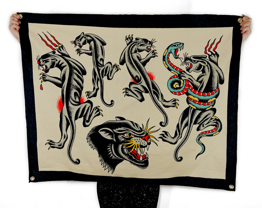 Owen Jensen Panther Tapestry
