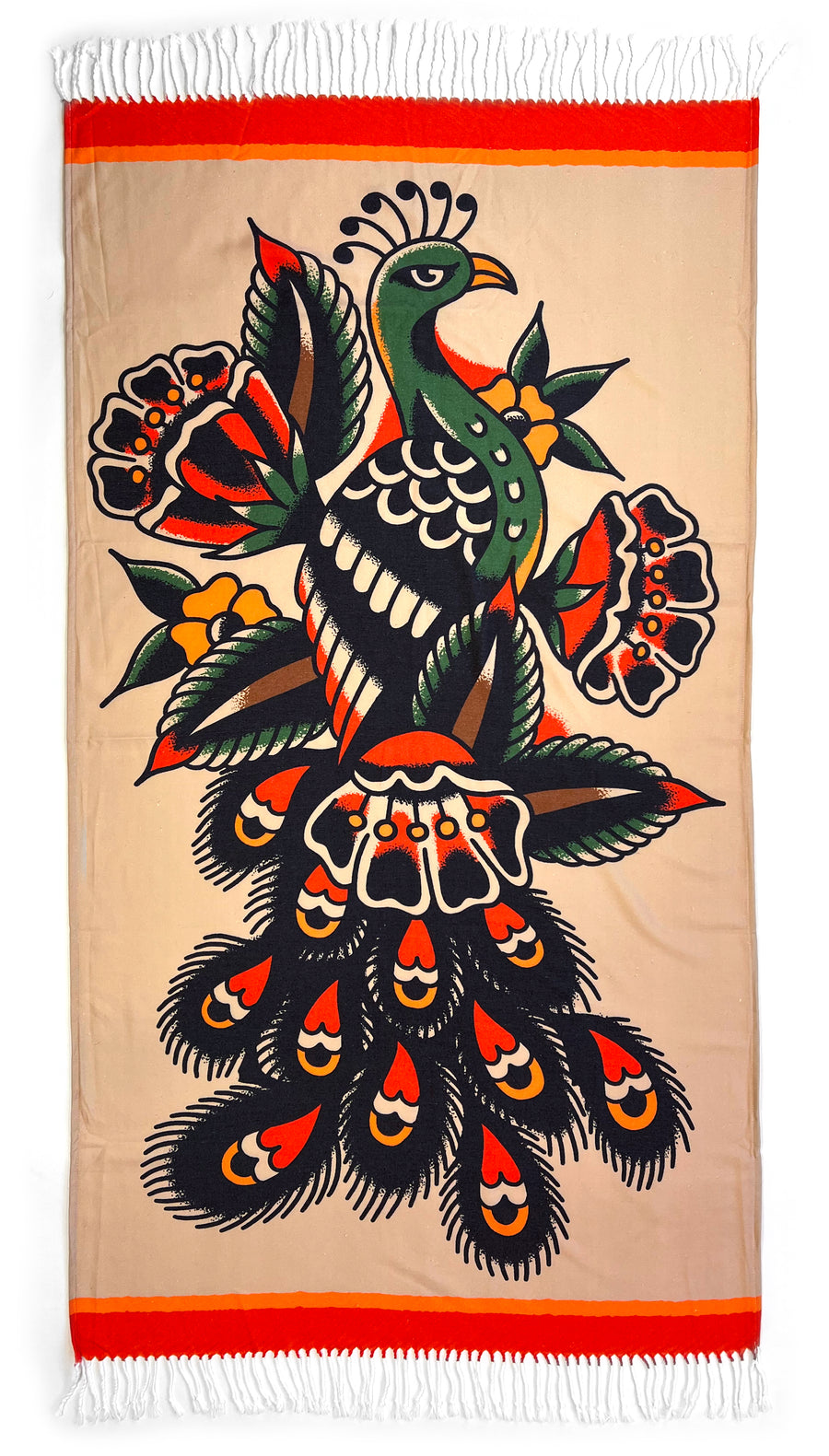 PEACOCK TURKISH TOWEL