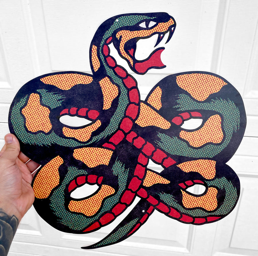 Snake Cut Out Sign
