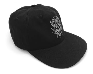Reflective Spider Skull Hat