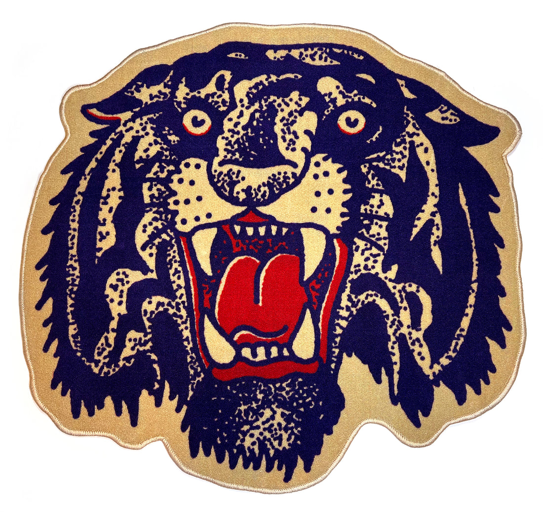 Tiger Head Rug