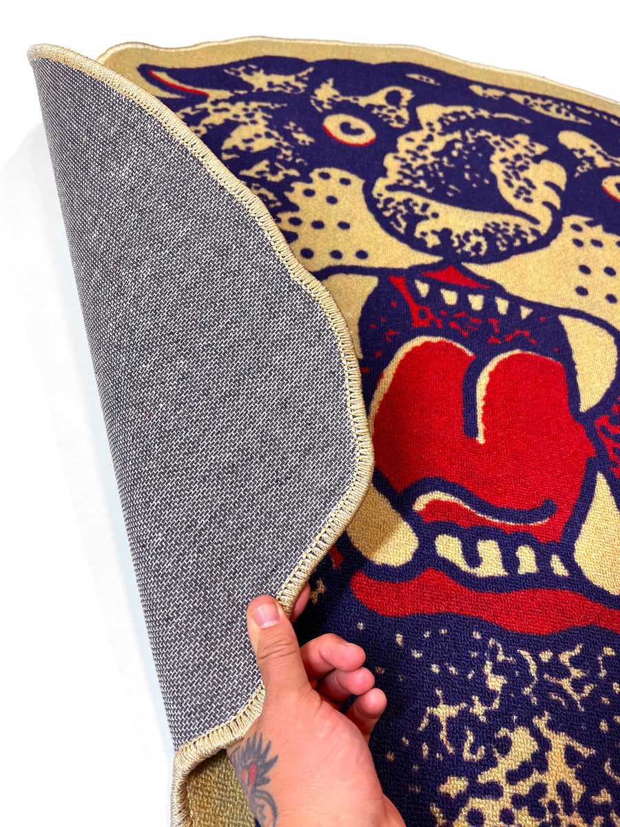 Tiger Head Rug