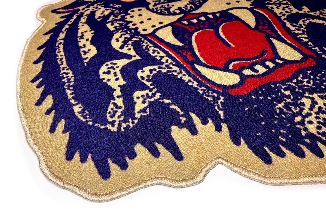Tiger Head Rug