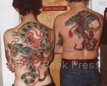 Vintage Huck Backpiece Duo Print