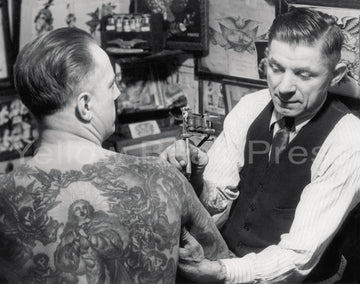Charlie Wagner Tattooing 11x14 poster