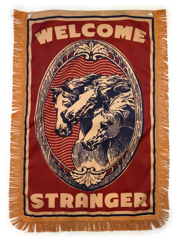 Welcome Stranger Pharaoh's Horses Banner