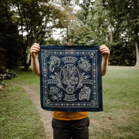 Yellow Beak Press Blue Bandana